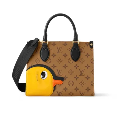 louis vuitton onthego pm monogram reverse brown 25cm fhfat
