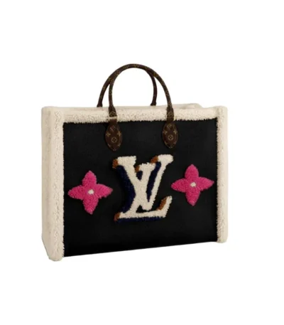 louis vuitton onthego teddy bag black 36cm vedqk