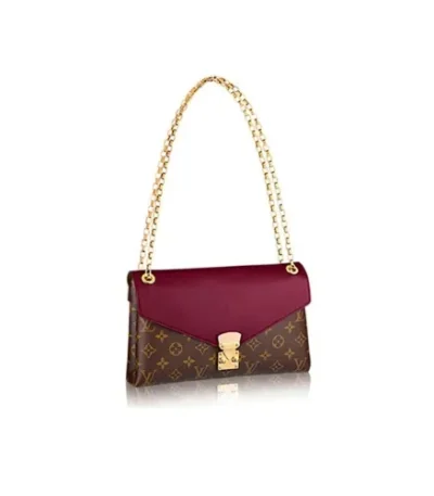 louis vuitton pallas chain canvas monogram shoulder bag ifp7r