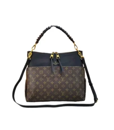 louis vuitton pallas chain monogram canvas tote bag black 33cm e8dz0
