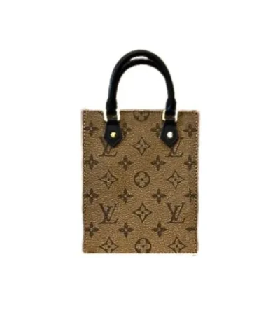 louis vuitton petit sac plat monogram light brown 17cm xuqmd