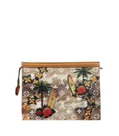louis vuitton pochette voyage mm floral multicolor 27cm zgdbe