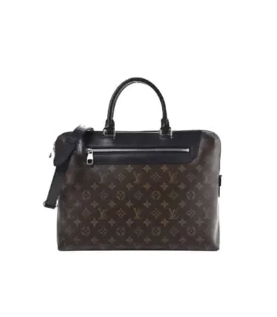louis vuitton porte documents jour briefcase monogram canvas 37cm kv4c1