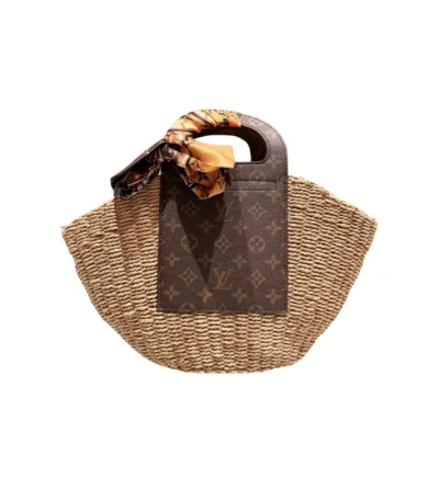 louis vuitton raffia monogram crossbody shoulder bag natural 21cm rd1yr