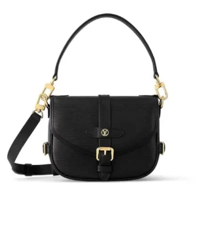 louis vuitton saumur bb bag black 20cm m4aqw