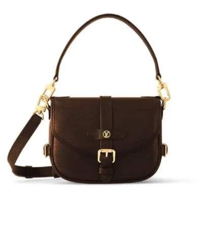 louis vuitton saumur bb bag dark brown 20cm ixi4t