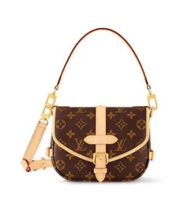louis vuitton saumur bb monogram brown 20cm 9wzgz