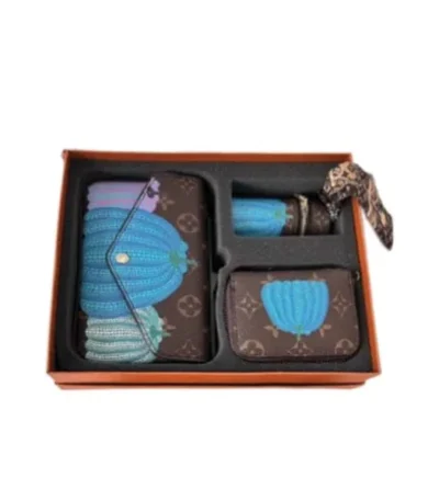 louis vuitton set of 3 items monogram blue pumpkin 18cm xh8iu