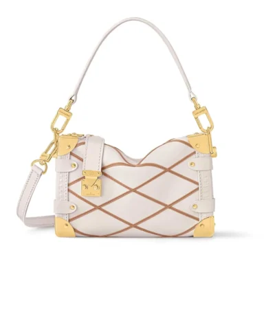 louis vuitton side trunk pm crme noisette 18cm etmxy