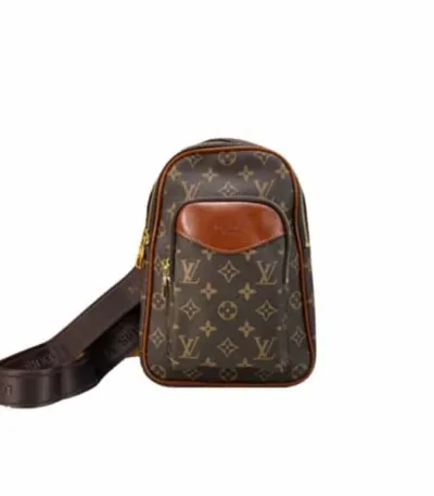 louis vuitton sling bag paris chest bag monogram canvas 28cm qza5g