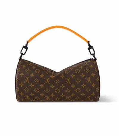 louis vuitton soft polochon macassar pm monogram canvas 31cm xn7jr