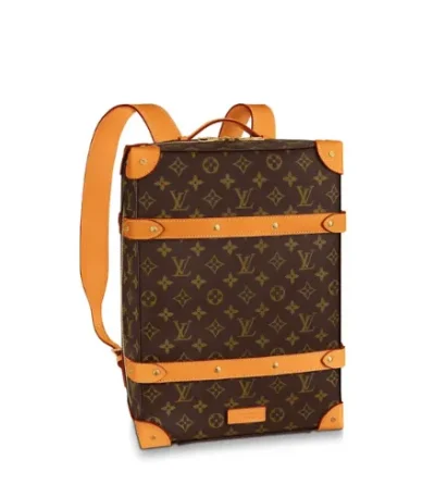 louis vuitton soft trunk backpack monogram pm brown 35cm ewxxb