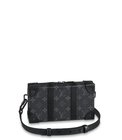 louis vuitton soft trunk monogram eclipse canvas black 23cm odfgc