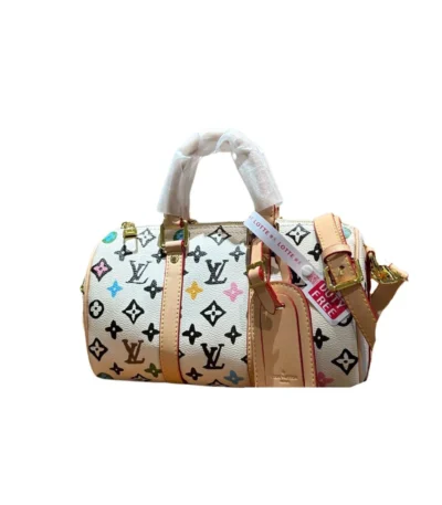 louis vuitton speedy 25 handbag monogram canvas in multicolor 25cm 0ngls
