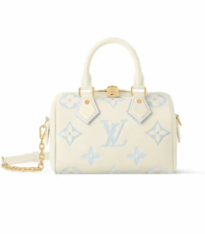 louis vuitton speedy bandoulire 20 candy blue 20cm qefis