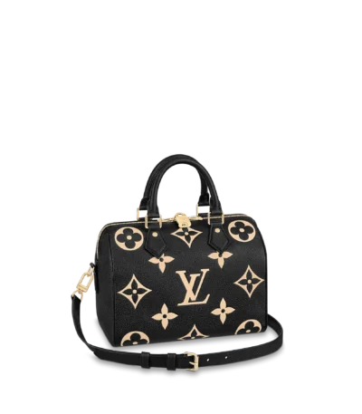 louis vuitton speedy bandoulire 25 bag black csz97