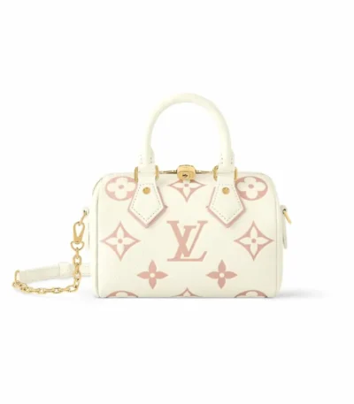 louis vuitton speedy bandoulire bag 20 latte and chamallow 20cm ryyf9