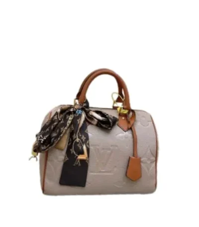 louis vuitton speedy bandoulire beige 25cm 0kywg