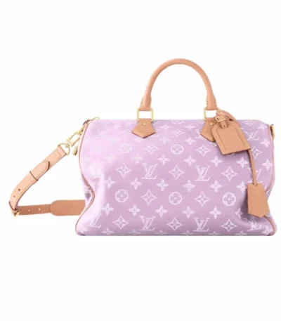 louis vuitton speedy p9 bandoulire 25 pink 40cm kmnul