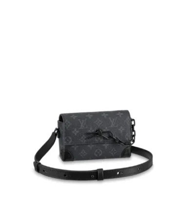louis vuitton steamer wearable wallet monogram 18cm jqfxw