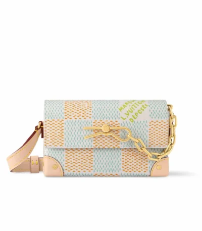 louis vuitton steamer wearable wallet white 18cm 7dfrf