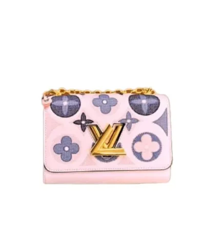 louis vuitton twist mm bags monogram light pink 25cm orspd