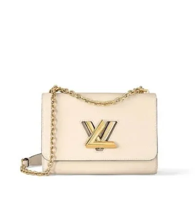 louis vuitton twist pm white 23cm dgujn