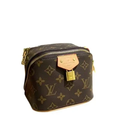 louis vuitton vanity bag monogram brown 15cm hssw7