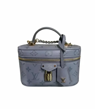 louis vuitton vanity pm monogram gray 14cm atycr