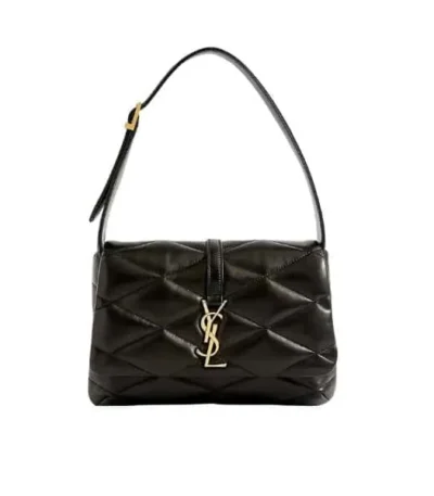 saint laurent le 57 quilted leather shoulder bag black 23cm 3lwrj
