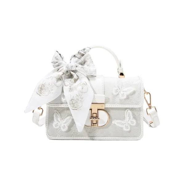 Luxury Ballet-Style Butterfly Box Bag – High-End Portable Small Square Bag Wholesale