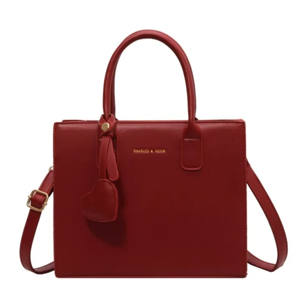 Luxury Bridal Wedding Bag – High-End Red Handheld & Crossbody Bridesmaid Purse