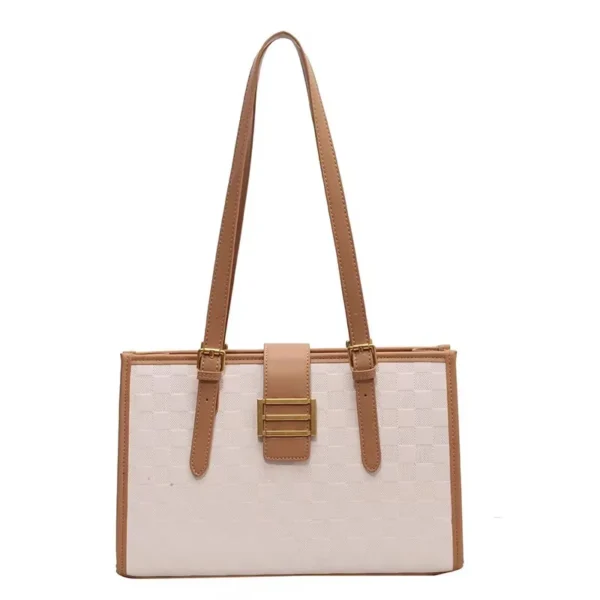 Luxury Retro Women's Shoulder Bag – Stylish Commuter Tote with Premium Textured Design