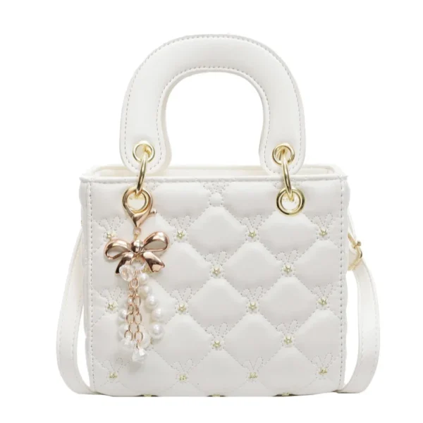 Premium Textured Diana Bag – Chic Versatile Shoulder & Crossbody Handbag for Women