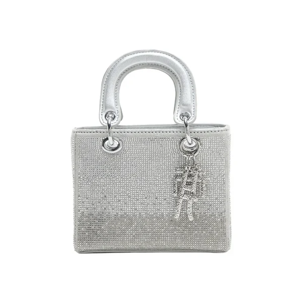 Luxury Crystal-Encrusted Diamond Handbag – High-End Casual Chain Daisy Bag Wholesale