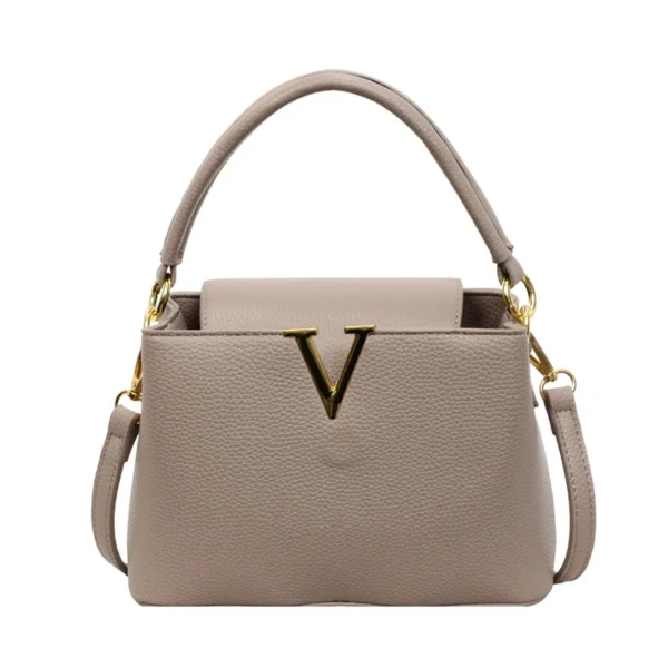 V-Shaped Minimalist Women’s Shoulder Crossbody Bag – Stylish Versatile Commuter Handbag for Autumn & Winter