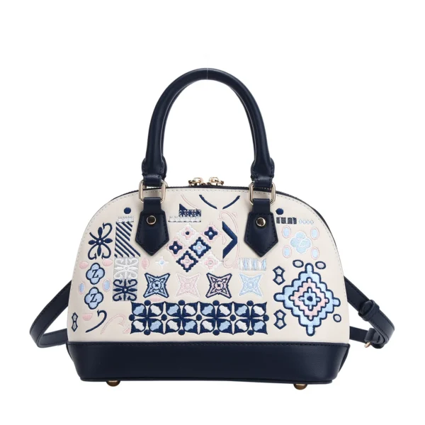 Luxury Chinese Embroidered Shell Bag – High-End Office Handbag Wholesale