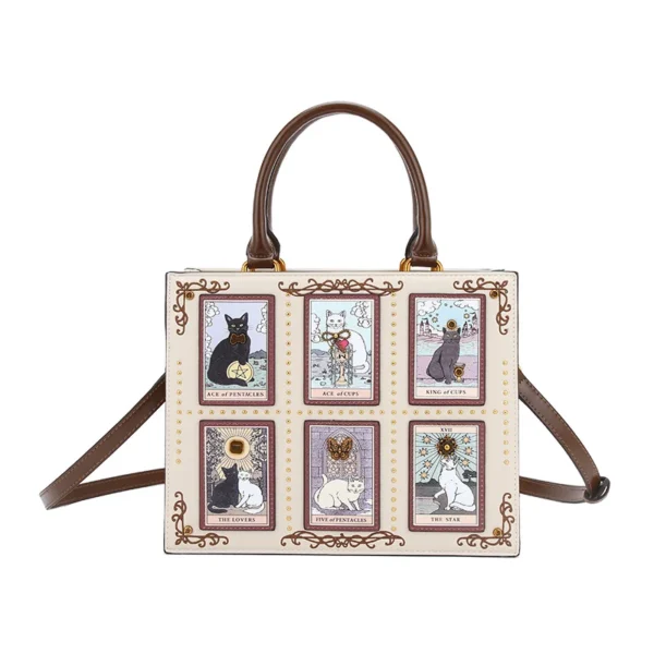 Vintage Embroidered Kelly-Style Tote Bag – High-End Elegant Handbag for Women