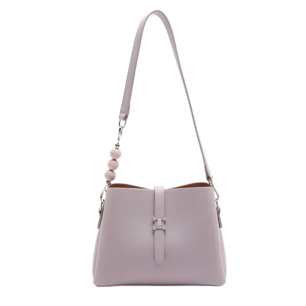 Luxury Pearl-Chain Bucket Underarm Bag – High-End Autumn/Winter Tote Wholesale