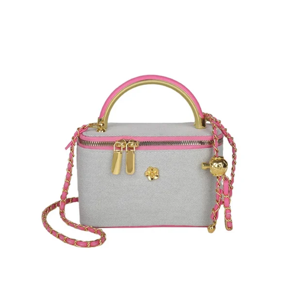 Luxury Niche Chain Handbag – Versatile Small Square Crossbody & Fashion Commuter Shoulder Bag for Women